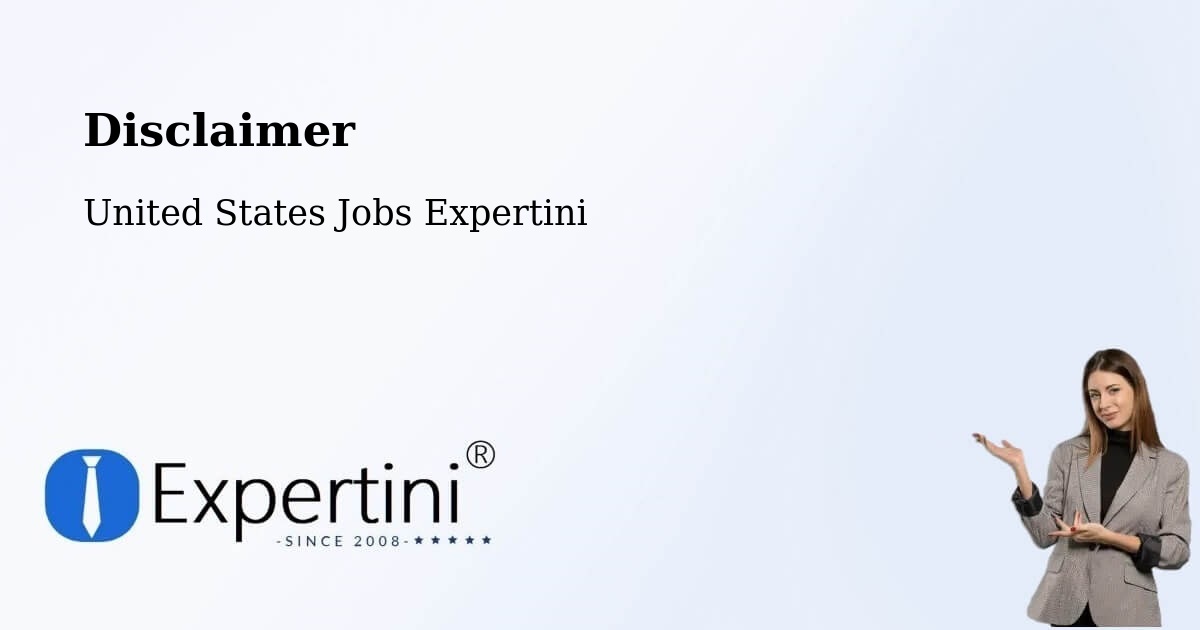 Disclaimer – Pike Road - United States Jobs Expertini